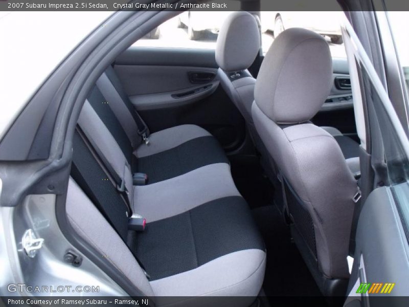 Crystal Gray Metallic / Anthracite Black 2007 Subaru Impreza 2.5i Sedan