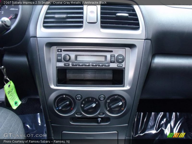 Crystal Gray Metallic / Anthracite Black 2007 Subaru Impreza 2.5i Sedan