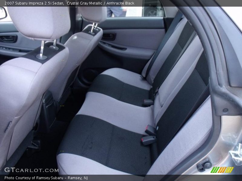 Crystal Gray Metallic / Anthracite Black 2007 Subaru Impreza 2.5i Sedan