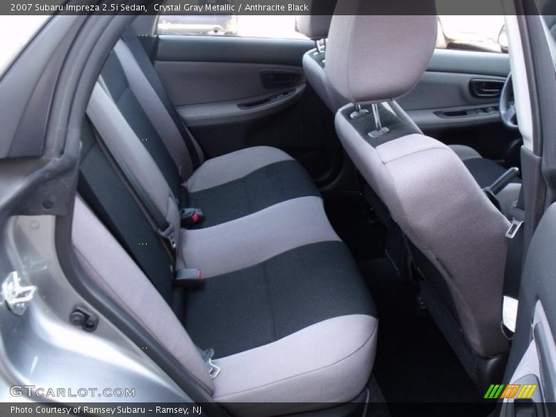 Crystal Gray Metallic / Anthracite Black 2007 Subaru Impreza 2.5i Sedan