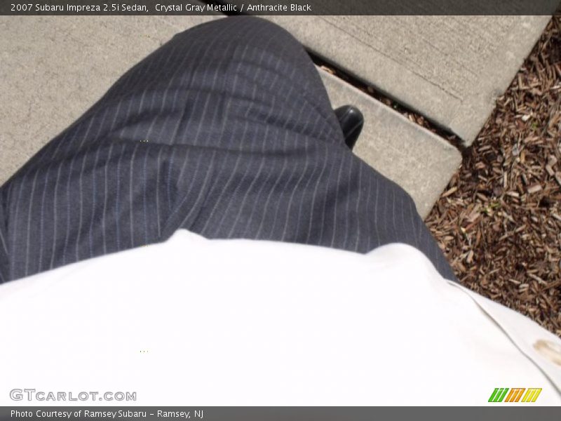 Crystal Gray Metallic / Anthracite Black 2007 Subaru Impreza 2.5i Sedan