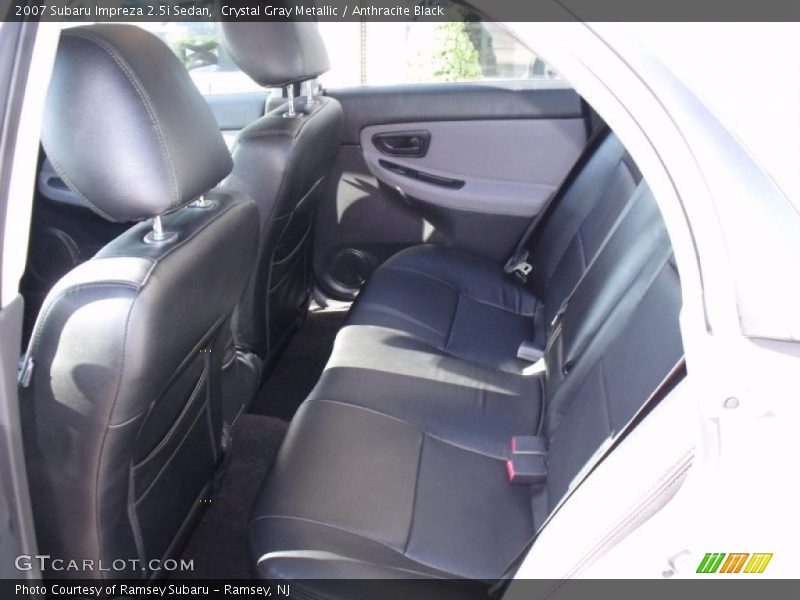 Crystal Gray Metallic / Anthracite Black 2007 Subaru Impreza 2.5i Sedan
