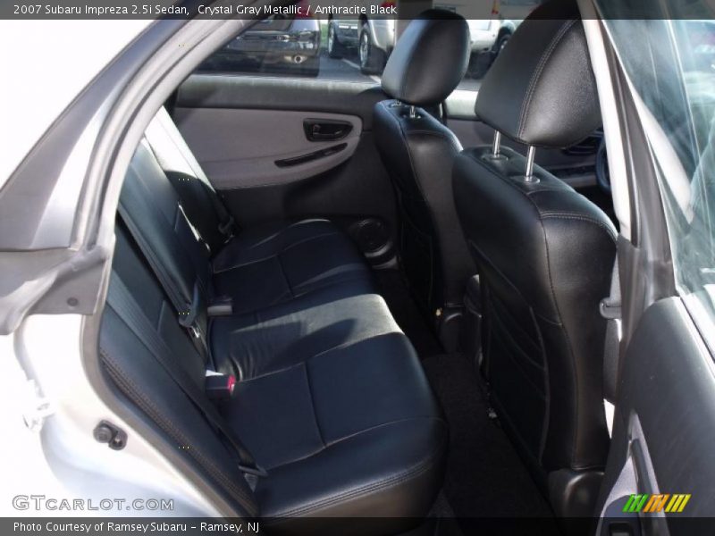 Crystal Gray Metallic / Anthracite Black 2007 Subaru Impreza 2.5i Sedan