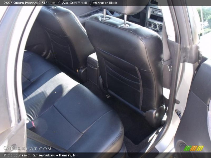 Crystal Gray Metallic / Anthracite Black 2007 Subaru Impreza 2.5i Sedan