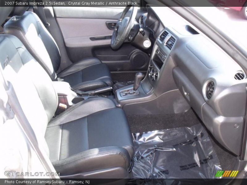 Crystal Gray Metallic / Anthracite Black 2007 Subaru Impreza 2.5i Sedan