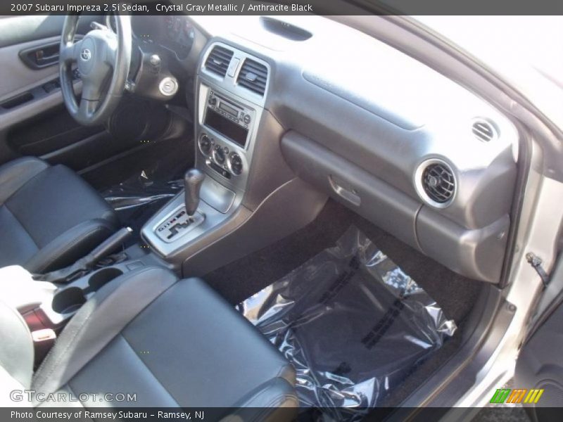 Crystal Gray Metallic / Anthracite Black 2007 Subaru Impreza 2.5i Sedan