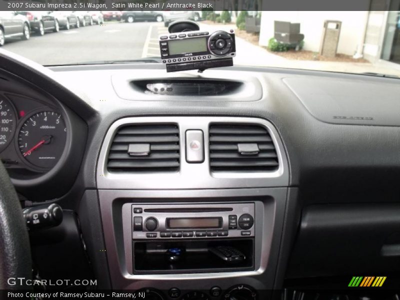 Satin White Pearl / Anthracite Black 2007 Subaru Impreza 2.5i Wagon