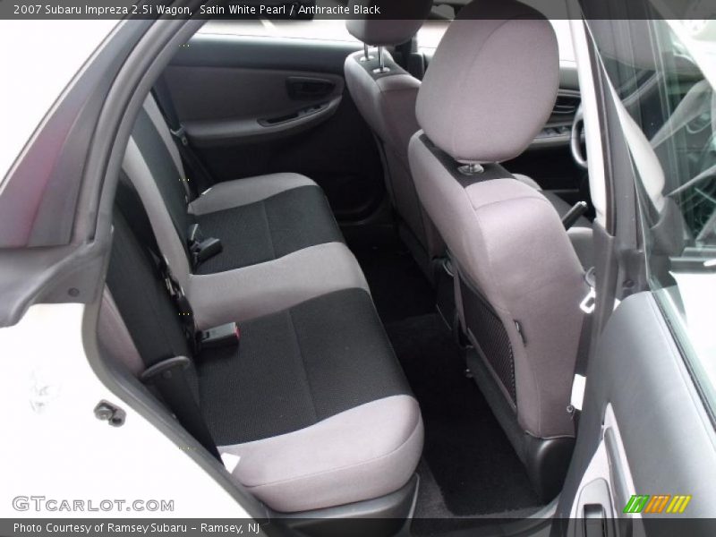 Satin White Pearl / Anthracite Black 2007 Subaru Impreza 2.5i Wagon