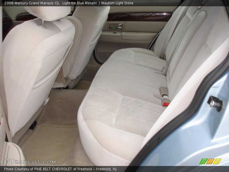 Light Ice Blue Metallic / Medium Light Stone 2008 Mercury Grand Marquis GS