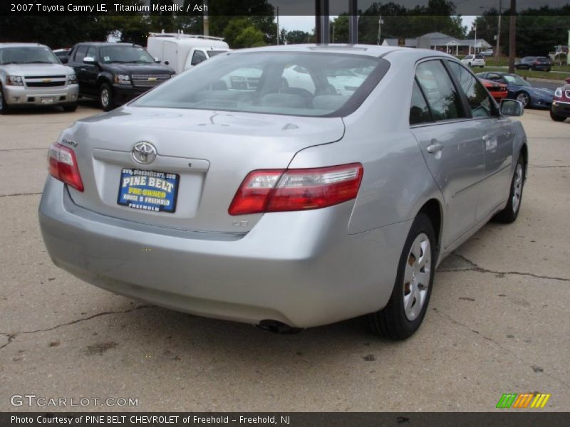 Titanium Metallic / Ash 2007 Toyota Camry LE