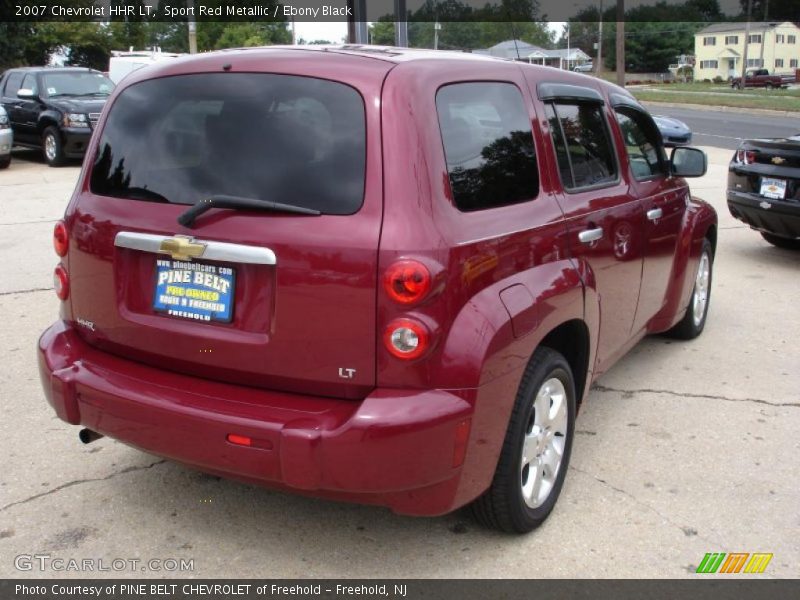 Sport Red Metallic / Ebony Black 2007 Chevrolet HHR LT