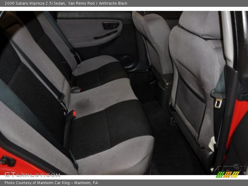 San Remo Red / Anthracite Black 2006 Subaru Impreza 2.5i Sedan