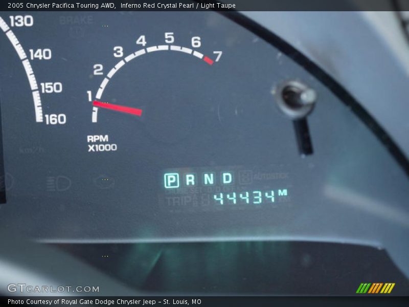 Inferno Red Crystal Pearl / Light Taupe 2005 Chrysler Pacifica Touring AWD