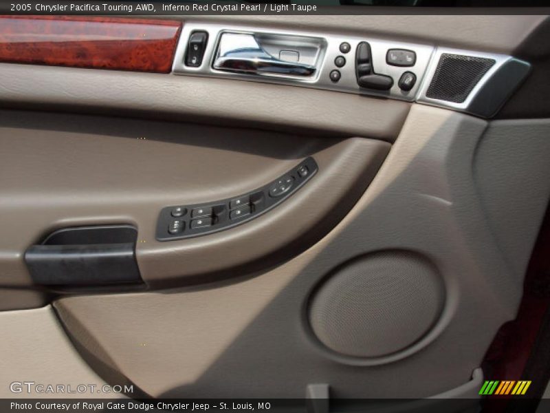 Inferno Red Crystal Pearl / Light Taupe 2005 Chrysler Pacifica Touring AWD