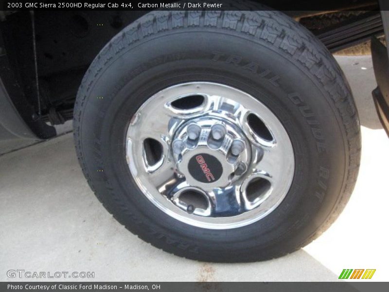 Carbon Metallic / Dark Pewter 2003 GMC Sierra 2500HD Regular Cab 4x4