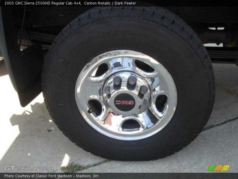 Carbon Metallic / Dark Pewter 2003 GMC Sierra 2500HD Regular Cab 4x4