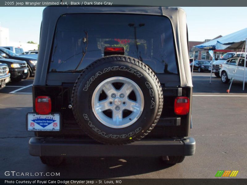 Black / Dark Slate Gray 2005 Jeep Wrangler Unlimited 4x4