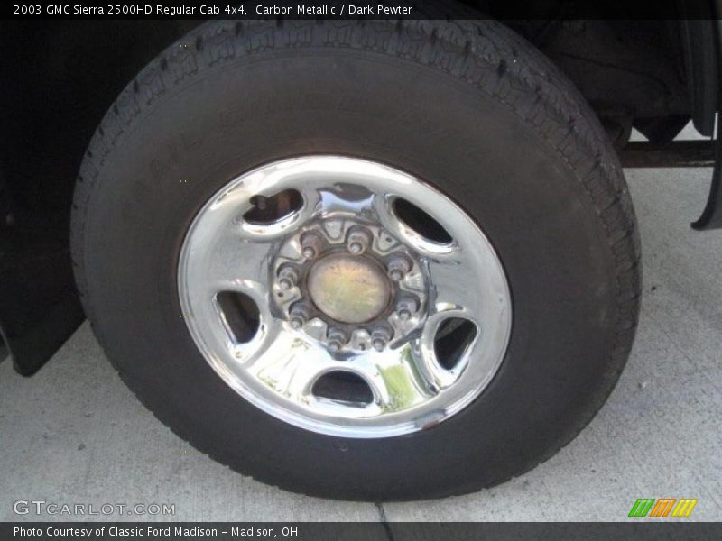 Carbon Metallic / Dark Pewter 2003 GMC Sierra 2500HD Regular Cab 4x4