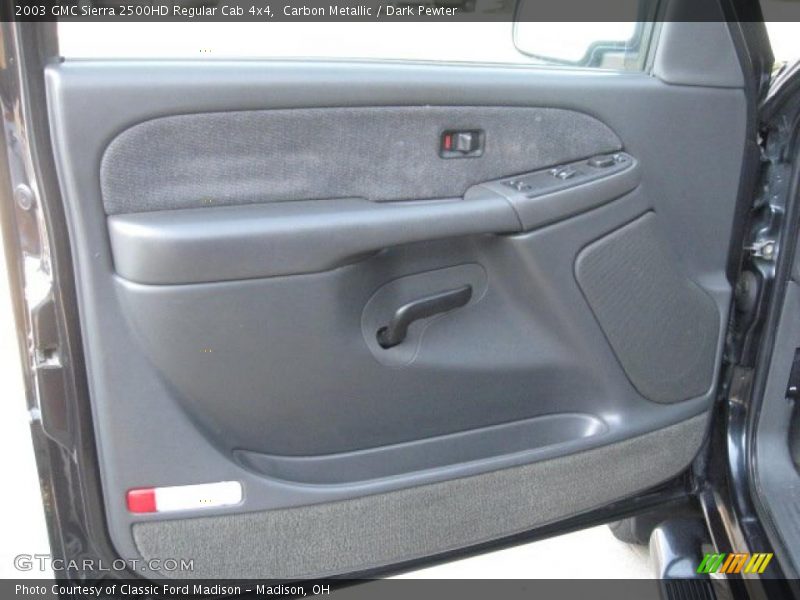 Carbon Metallic / Dark Pewter 2003 GMC Sierra 2500HD Regular Cab 4x4