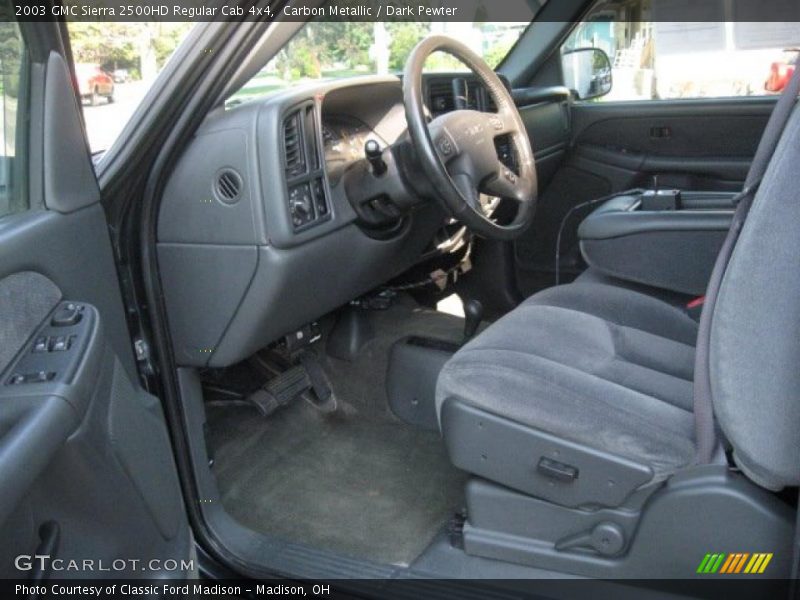 Carbon Metallic / Dark Pewter 2003 GMC Sierra 2500HD Regular Cab 4x4