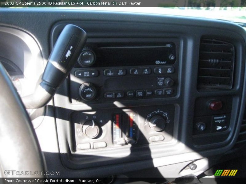Carbon Metallic / Dark Pewter 2003 GMC Sierra 2500HD Regular Cab 4x4