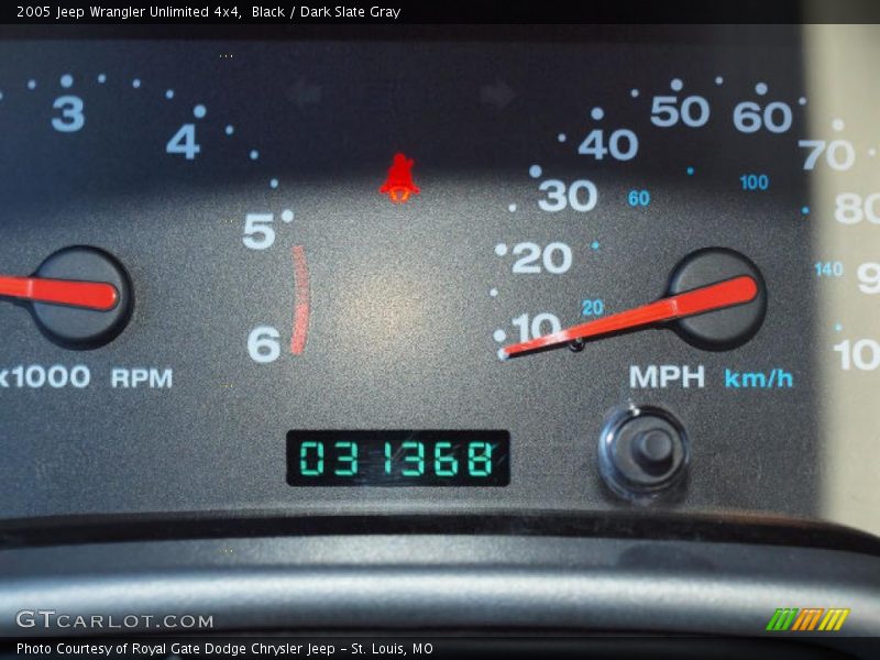 Black / Dark Slate Gray 2005 Jeep Wrangler Unlimited 4x4