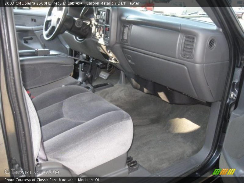 Carbon Metallic / Dark Pewter 2003 GMC Sierra 2500HD Regular Cab 4x4