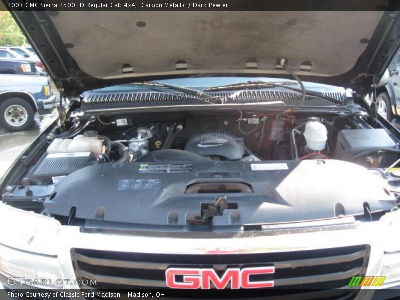 Carbon Metallic / Dark Pewter 2003 GMC Sierra 2500HD Regular Cab 4x4