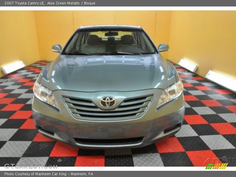 Aloe Green Metallic / Bisque 2007 Toyota Camry LE
