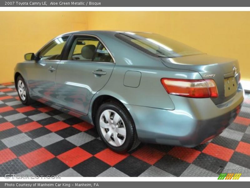 Aloe Green Metallic / Bisque 2007 Toyota Camry LE