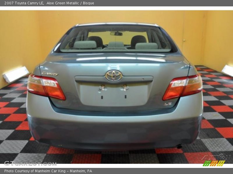Aloe Green Metallic / Bisque 2007 Toyota Camry LE
