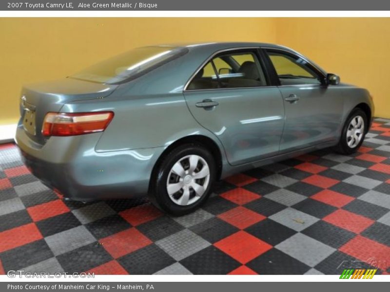 Aloe Green Metallic / Bisque 2007 Toyota Camry LE