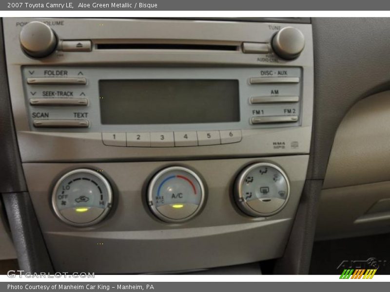 Aloe Green Metallic / Bisque 2007 Toyota Camry LE