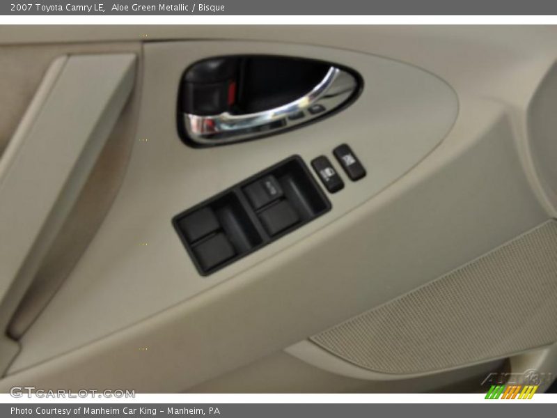 Aloe Green Metallic / Bisque 2007 Toyota Camry LE