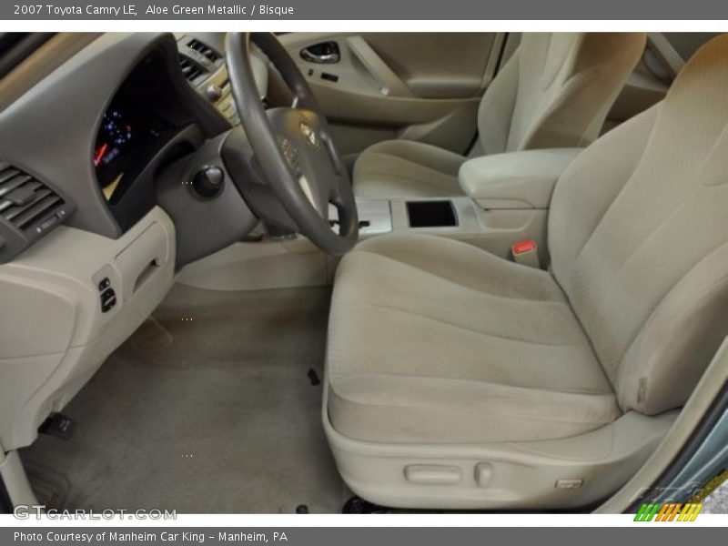 Aloe Green Metallic / Bisque 2007 Toyota Camry LE