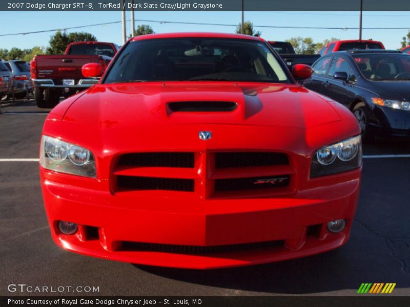 TorRed / Dark Slate Gray/Light Graystone 2007 Dodge Charger SRT-8