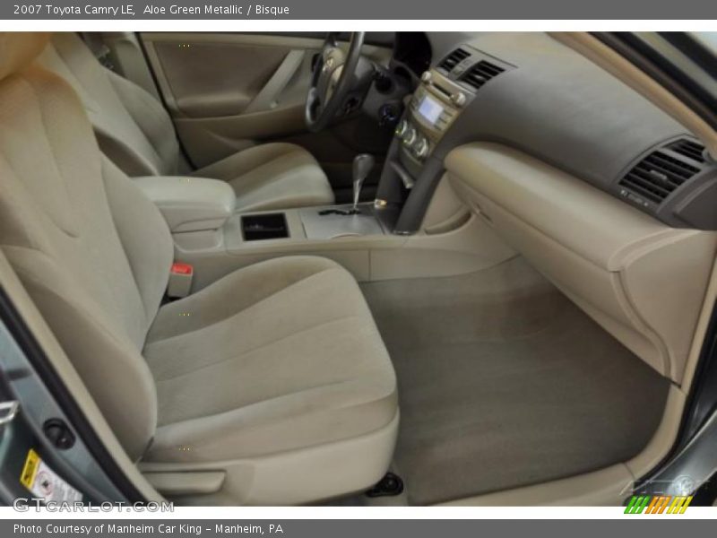 Aloe Green Metallic / Bisque 2007 Toyota Camry LE