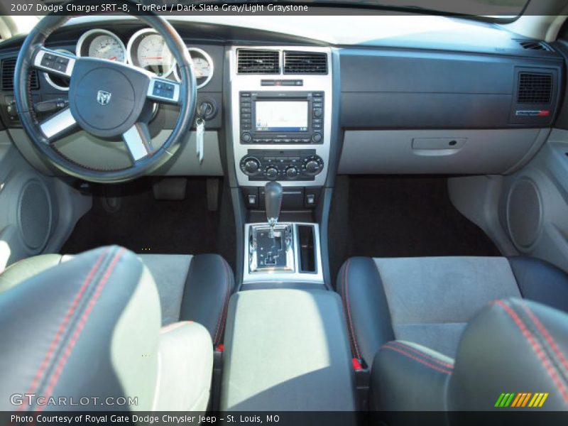 TorRed / Dark Slate Gray/Light Graystone 2007 Dodge Charger SRT-8