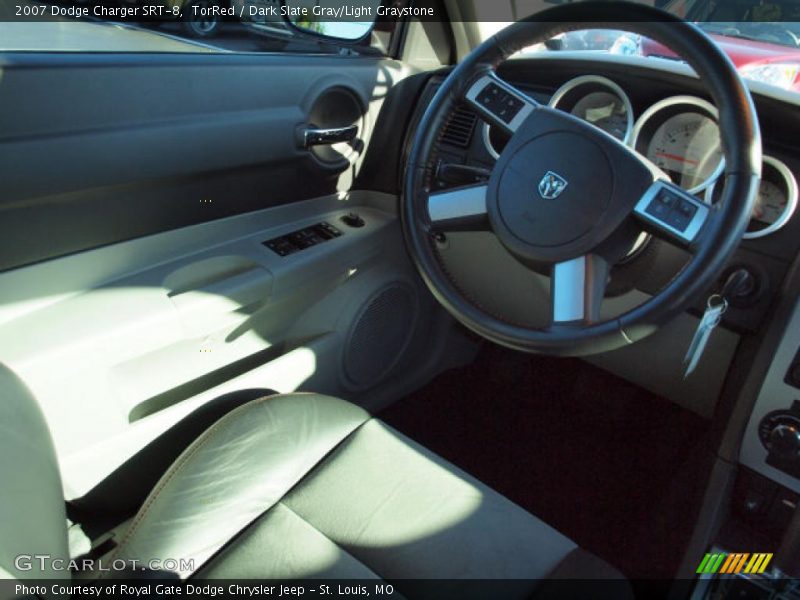 TorRed / Dark Slate Gray/Light Graystone 2007 Dodge Charger SRT-8