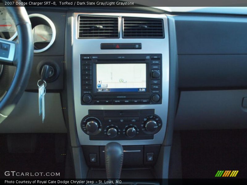 TorRed / Dark Slate Gray/Light Graystone 2007 Dodge Charger SRT-8