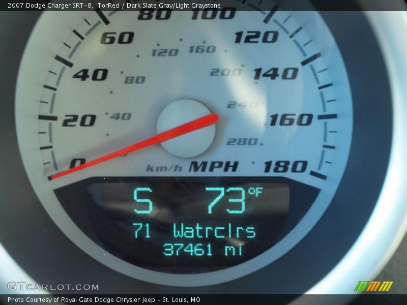 TorRed / Dark Slate Gray/Light Graystone 2007 Dodge Charger SRT-8