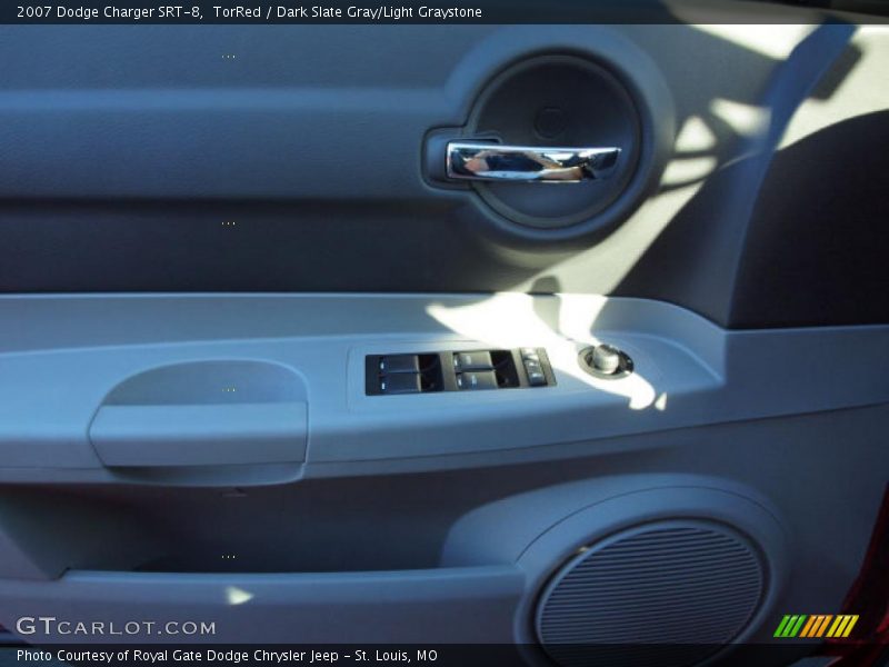 TorRed / Dark Slate Gray/Light Graystone 2007 Dodge Charger SRT-8