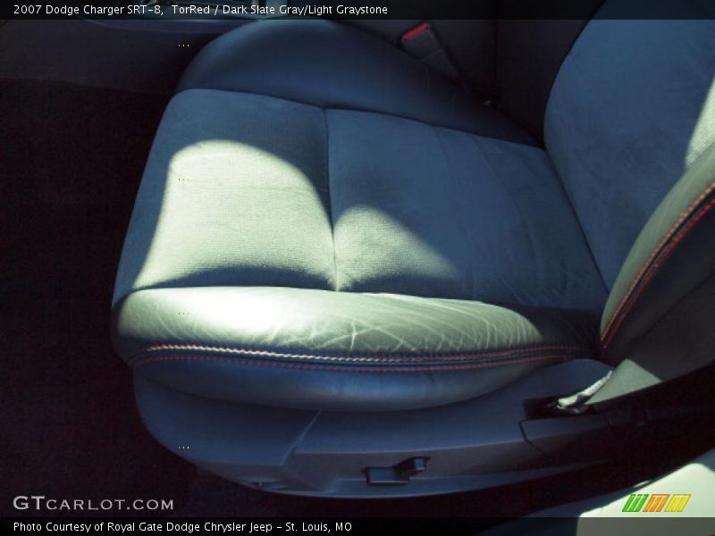 TorRed / Dark Slate Gray/Light Graystone 2007 Dodge Charger SRT-8