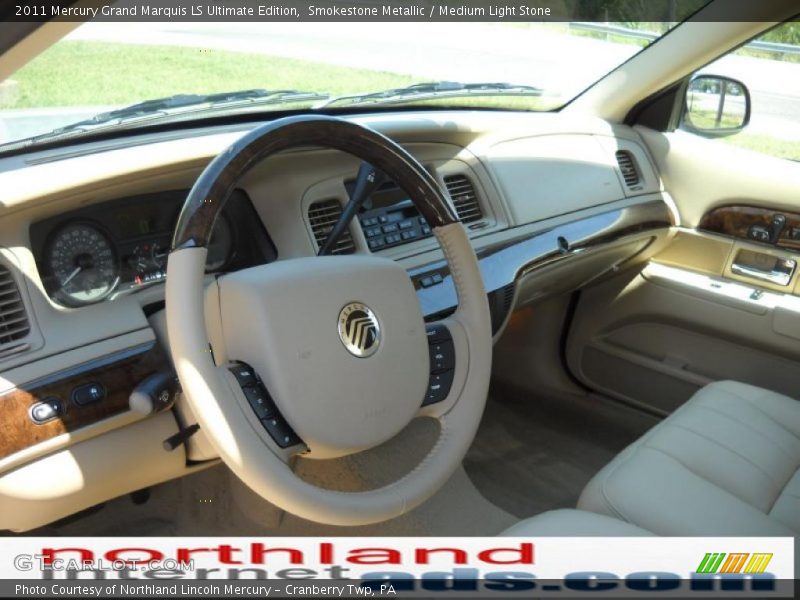 Smokestone Metallic / Medium Light Stone 2011 Mercury Grand Marquis LS Ultimate Edition