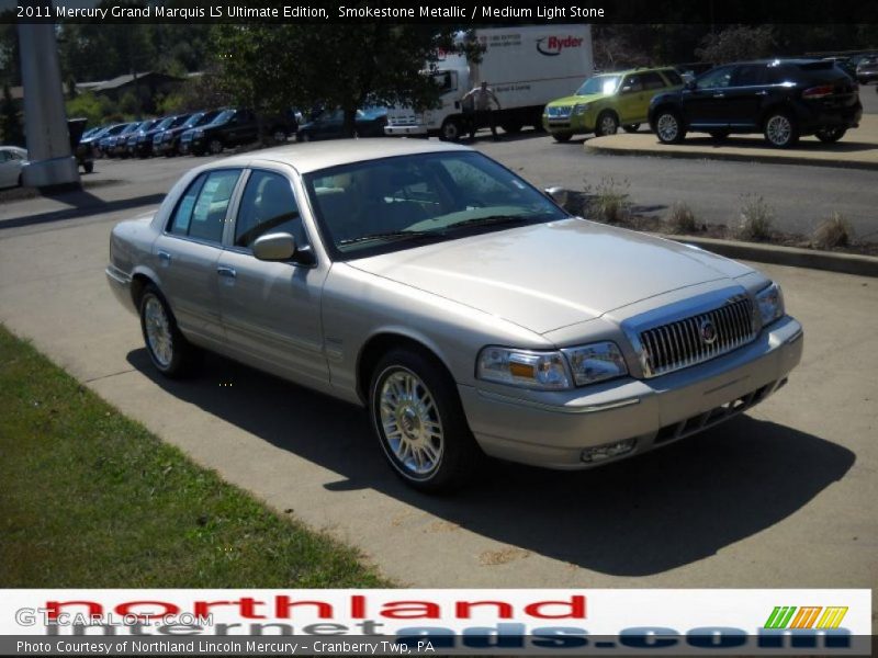 Smokestone Metallic / Medium Light Stone 2011 Mercury Grand Marquis LS Ultimate Edition