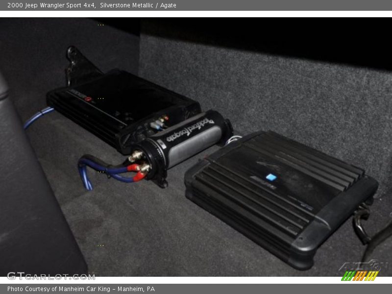 Silverstone Metallic / Agate 2000 Jeep Wrangler Sport 4x4