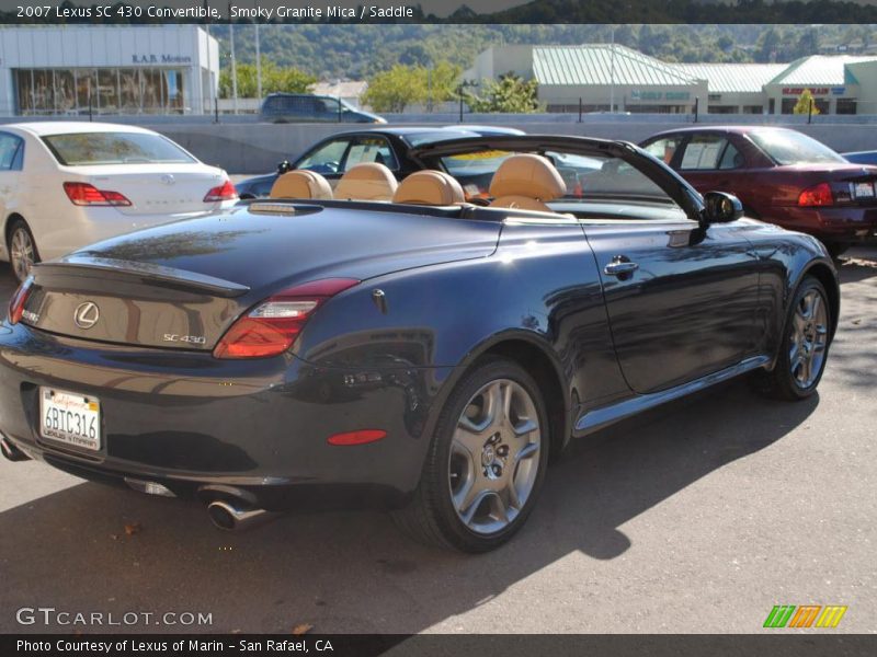 Smoky Granite Mica / Saddle 2007 Lexus SC 430 Convertible