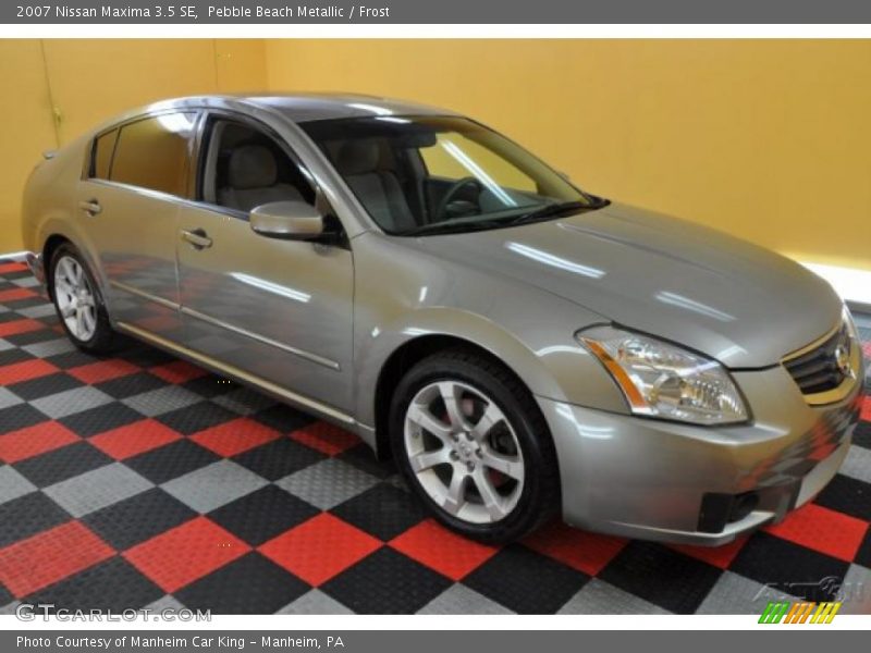 Pebble Beach Metallic / Frost 2007 Nissan Maxima 3.5 SE