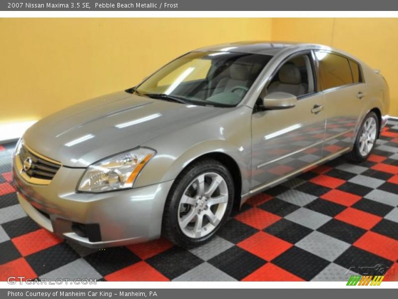 Pebble Beach Metallic / Frost 2007 Nissan Maxima 3.5 SE
