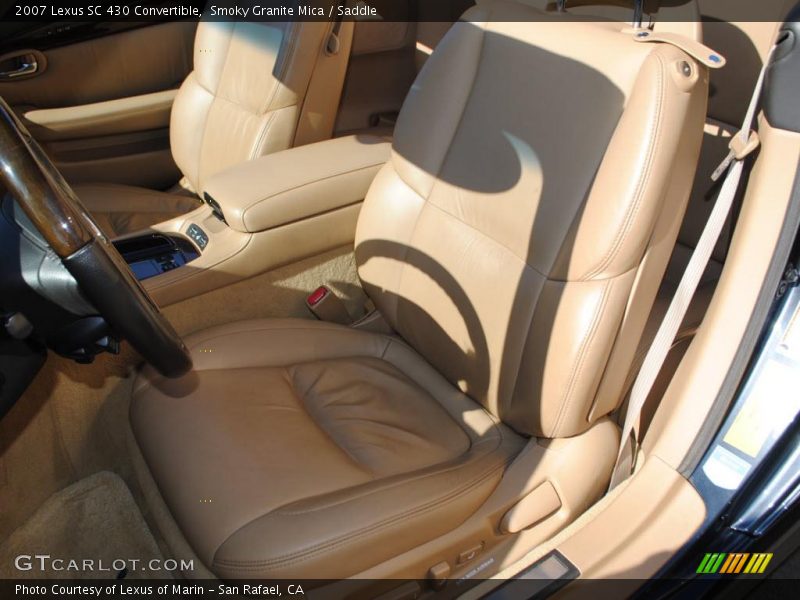Smoky Granite Mica / Saddle 2007 Lexus SC 430 Convertible